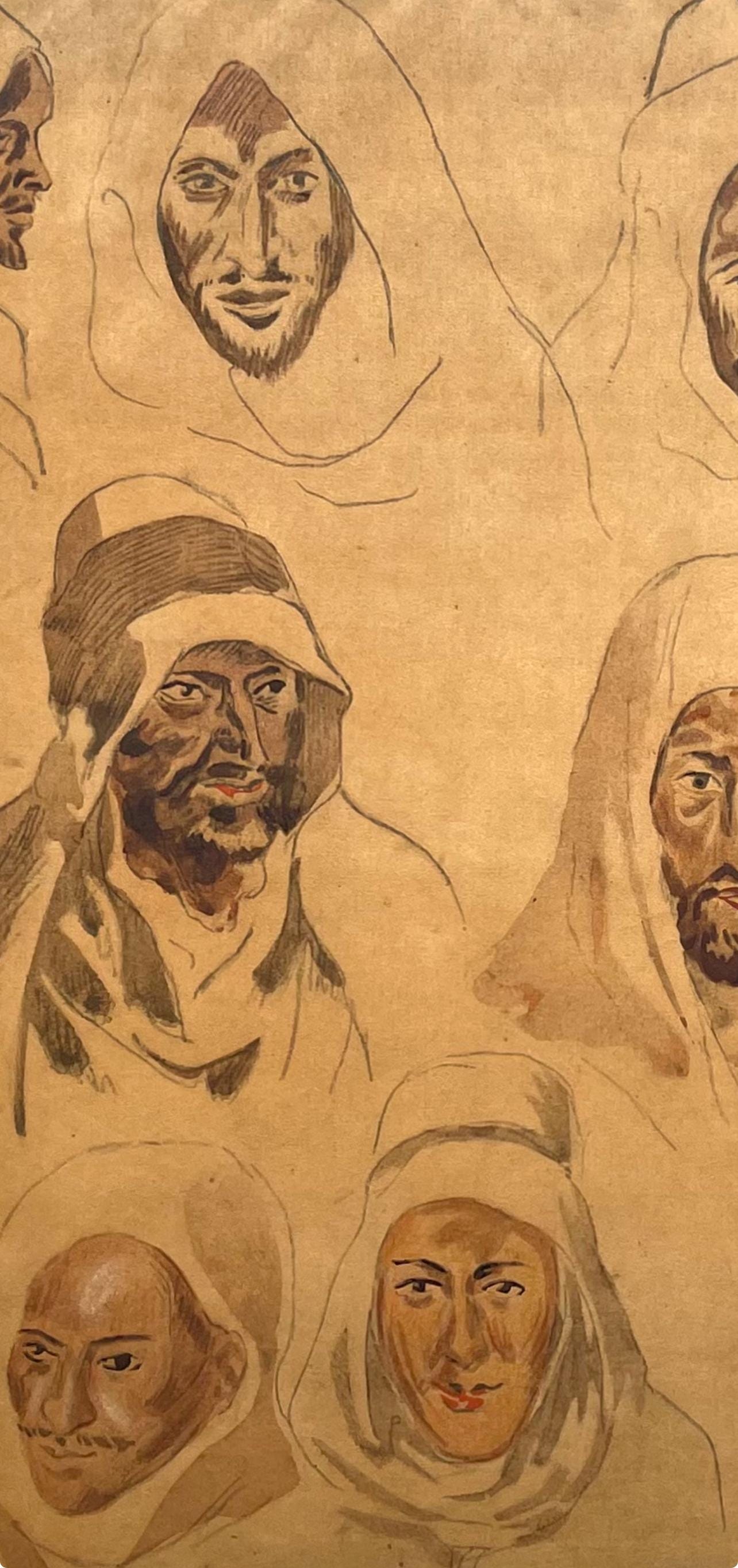 Eugne Delacroix, Composition, Trente Et Un Dessins Et Aquarelles Du Maroc, Lithograph