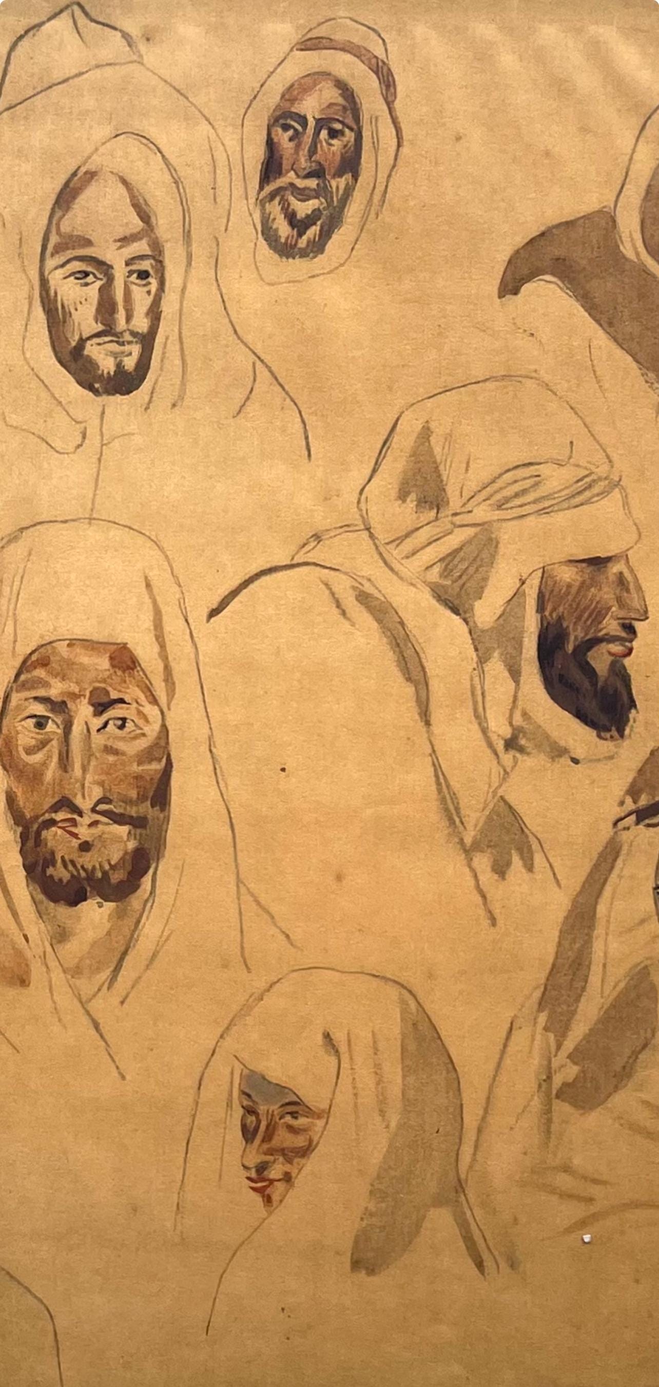 Eugne Delacroix, Composition, Trente Et Un Dessins Et Aquarelles Du Maroc, Lithograph