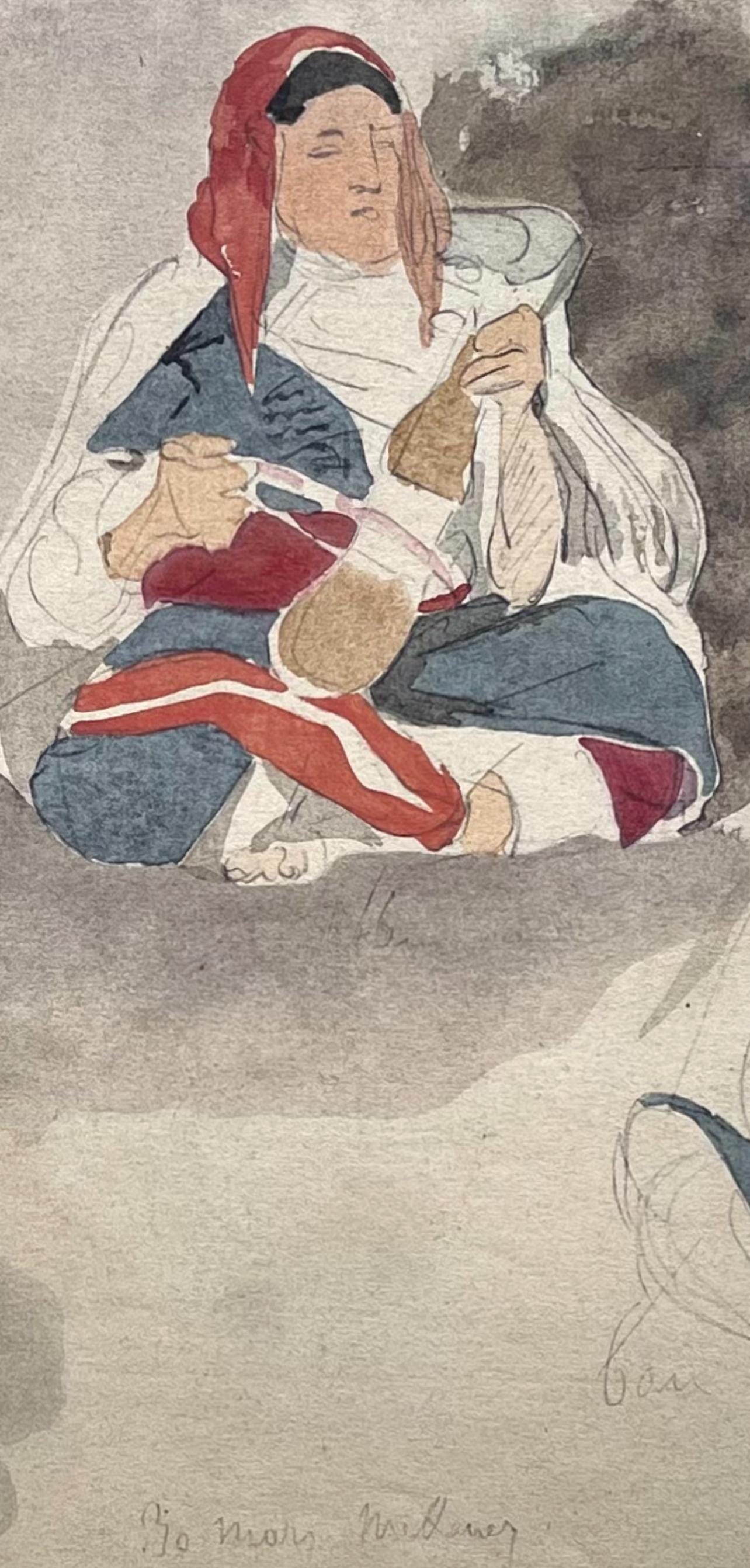 Eugne Delacroix, Composition, Trente Et Un Dessins Et Aquarelles Du Maroc, Lithograph