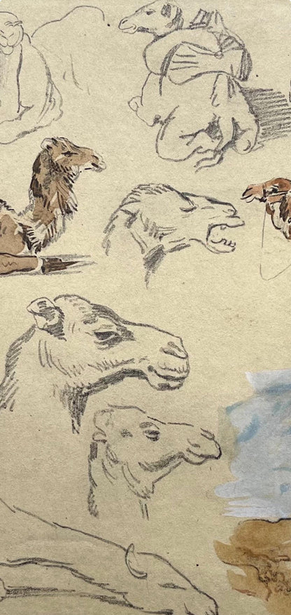 Eugne Delacroix, Composition, Trente Et Un Dessins Et Aquarelles Du Maroc, Lithograph