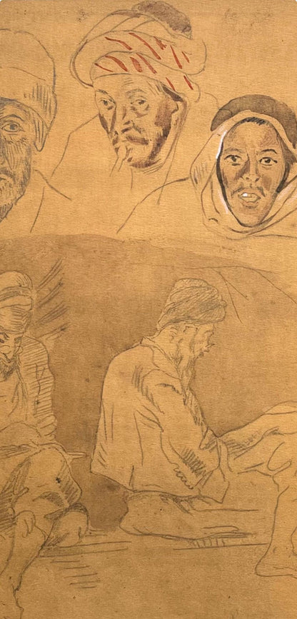 Eugne Delacroix, Composition, Trente Et Un Dessins Et Aquarelles Du Maroc, Lithograph
