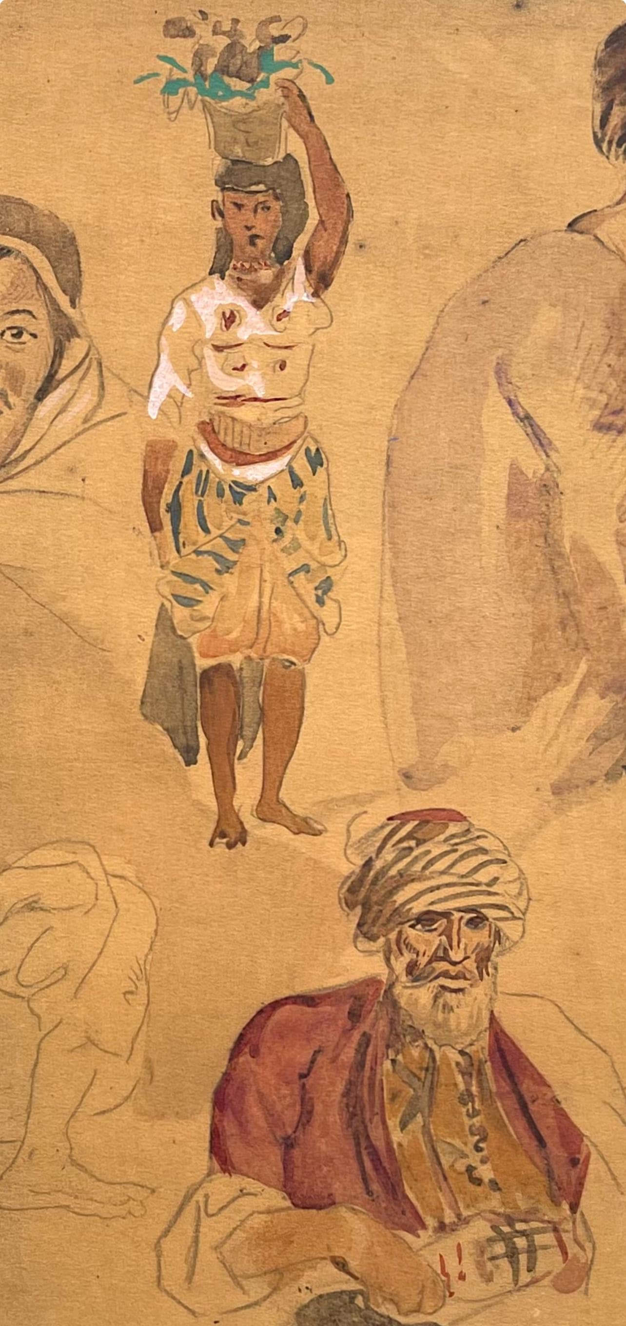 Eugne Delacroix, Composition, Trente Et Un Dessins Et Aquarelles Du Maroc, Lithograph