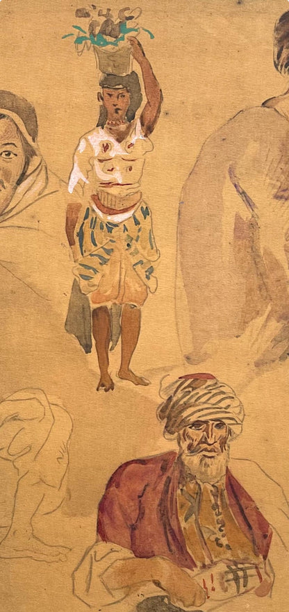 Eugne Delacroix, Composition, Trente Et Un Dessins Et Aquarelles Du Maroc, Lithograph