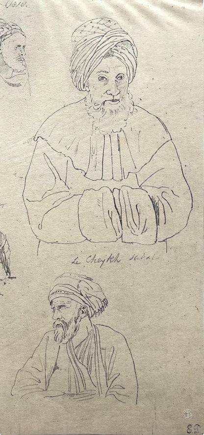 Eugne Delacroix, Composition, Trente Et Un Dessins Et Aquarelles Du Maroc, Lithograph