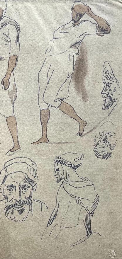 Eugne Delacroix, Composition, Trente Et Un Dessins Et Aquarelles Du Maroc, Lithograph