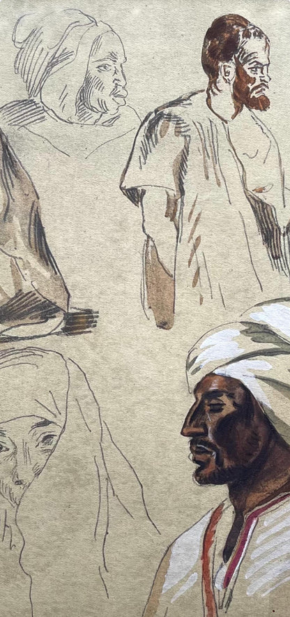 Eugne Delacroix, Composition, Trente Et Un Dessins Et Aquarelles Du Maroc, Lithograph