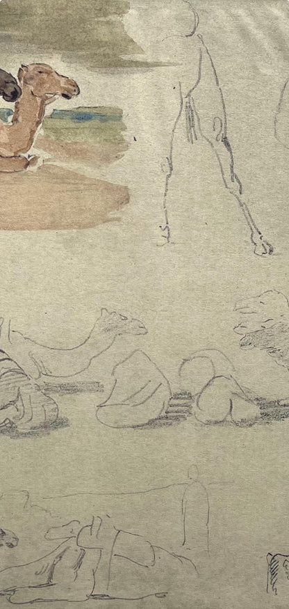 Eugne Delacroix, Composition, Trente Et Un Dessins Et Aquarelles Du Maroc, Lithograph