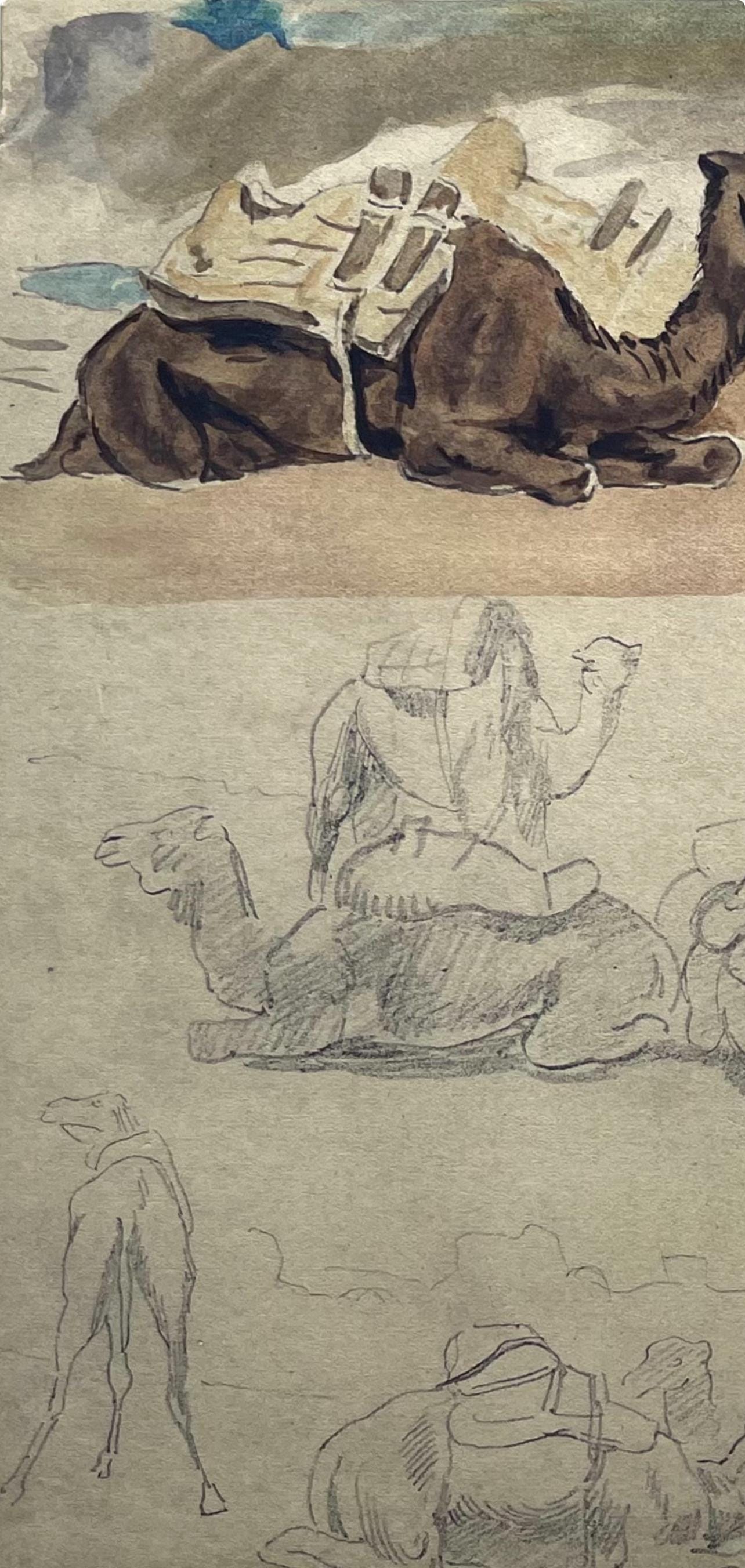 Eugne Delacroix, Composition, Trente Et Un Dessins Et Aquarelles Du Maroc, Lithograph