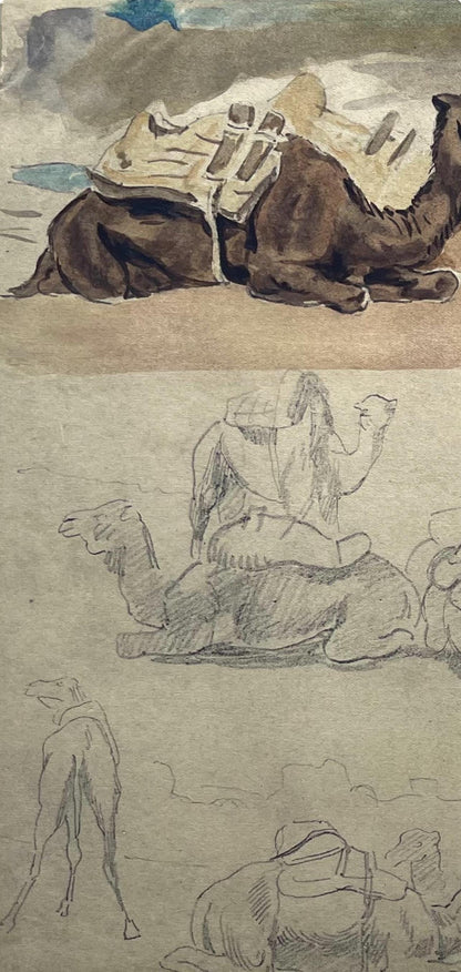 Eugne Delacroix, Composition, Trente Et Un Dessins Et Aquarelles Du Maroc, Lithograph