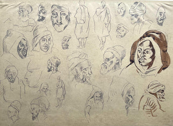Eugne Delacroix, Composition, Trente Et Un Dessins Et Aquarelles Du Maroc, Lithograph