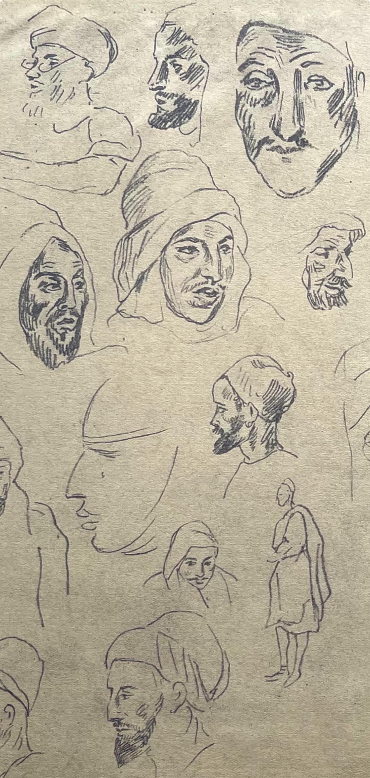 Eugne Delacroix, Composition, Trente Et Un Dessins Et Aquarelles Du Maroc, Lithograph