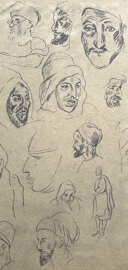 Eugne Delacroix, Composition, Trente Et Un Dessins Et Aquarelles Du Maroc, Lithograph