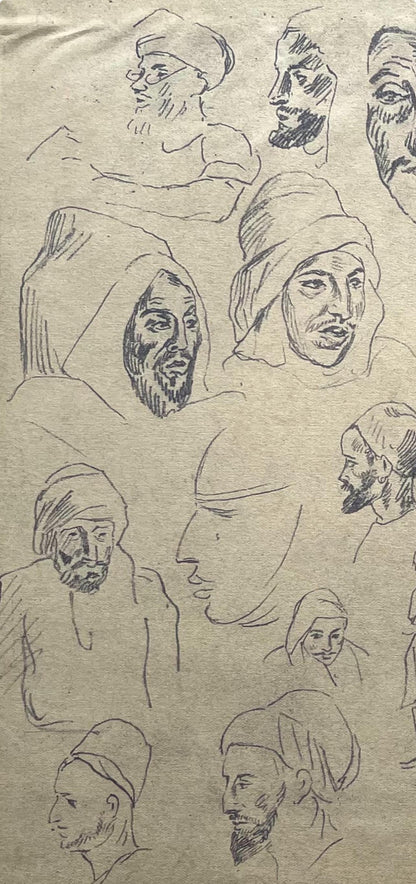 Eugne Delacroix, Composition, Trente Et Un Dessins Et Aquarelles Du Maroc, Lithograph