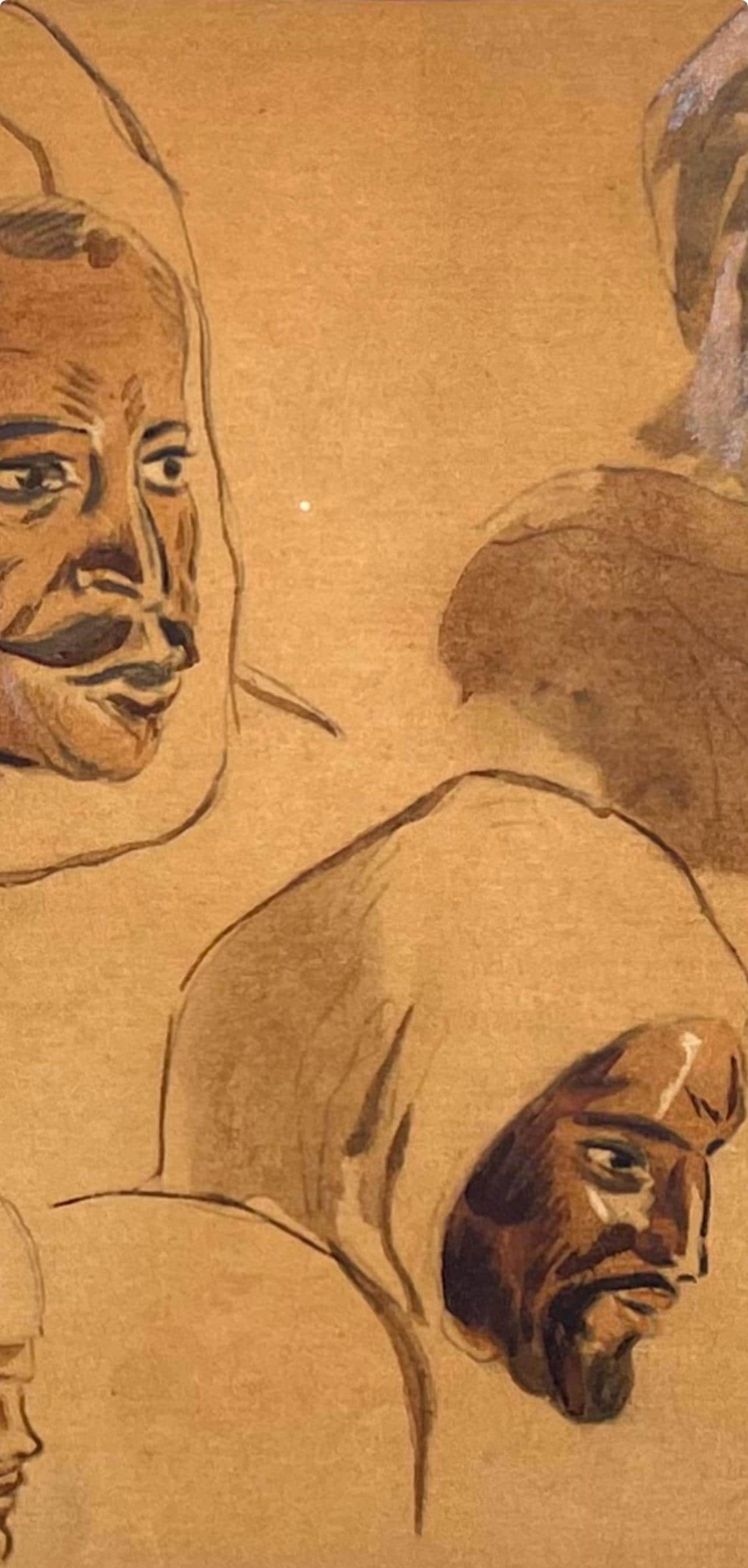 Eugne Delacroix, Composition, Trente Et Un Dessins Et Aquarelles Du Maroc, Lithograph