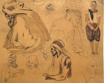 Eugne Delacroix, Composition, Trente Et Un Dessins Et Aquarelles Du Maroc, Lithograph