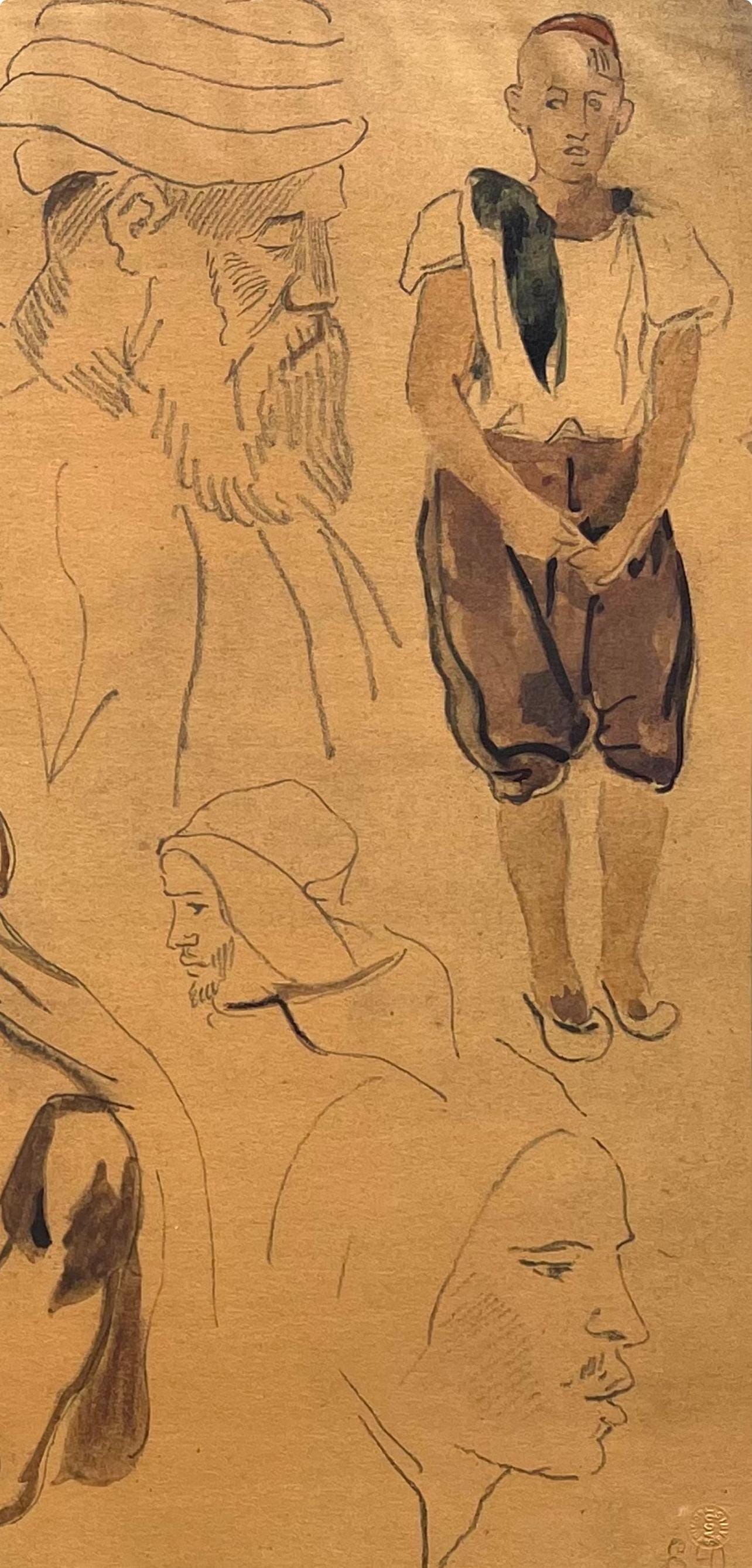 Eugne Delacroix, Composition, Trente Et Un Dessins Et Aquarelles Du Maroc, Lithograph