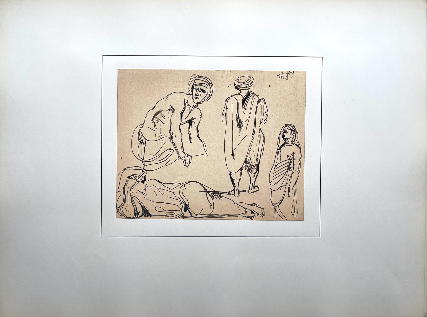 Eugne Delacroix, Composition, Trente Et Un Dessins Et Aquarelles Du Maroc, Lithograph