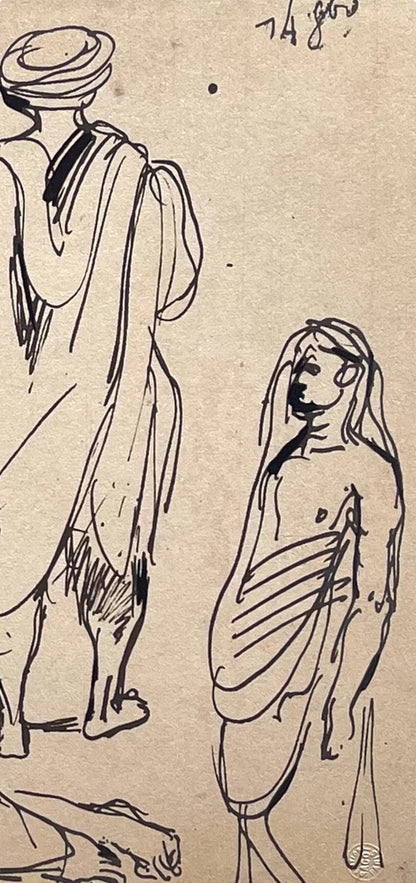 Eugne Delacroix, Composition, Trente Et Un Dessins Et Aquarelles Du Maroc, Lithograph