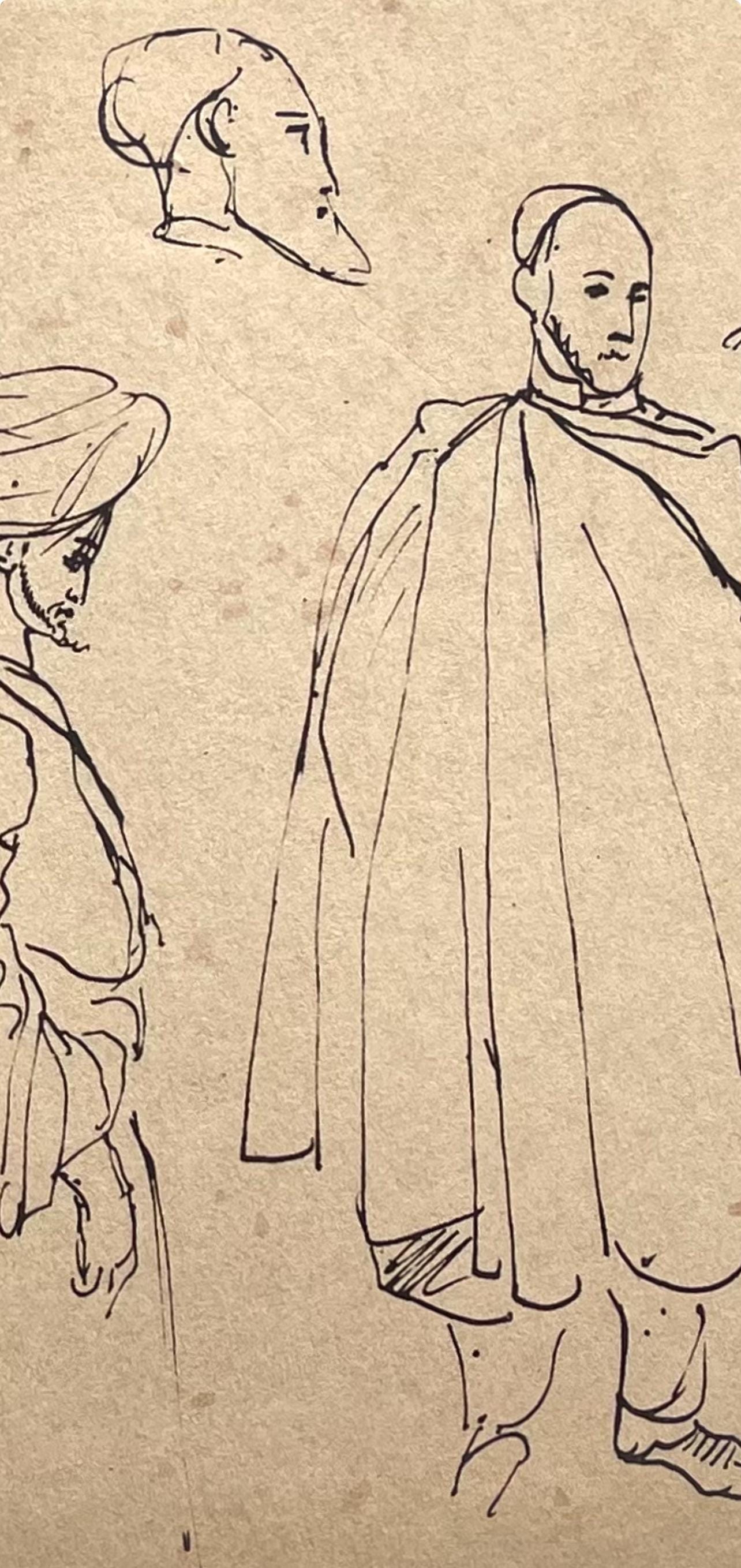 Eugne Delacroix, Composition, Trente Et Un Dessins Et Aquarelles Du Maroc, Lithograph