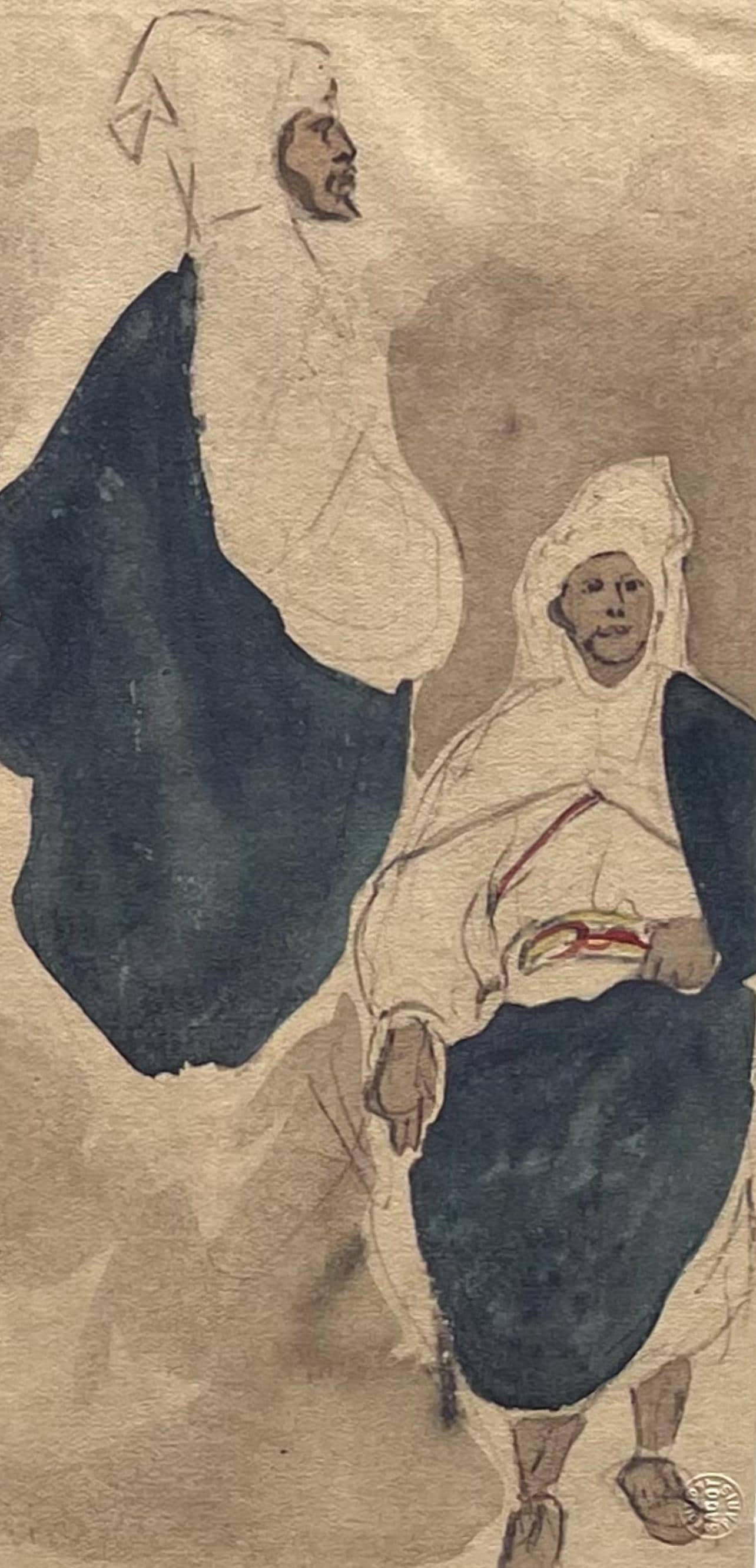 Eugne Delacroix, Composition, Trente Et Un Dessins Et Aquarelles Du Maroc, Lithograph