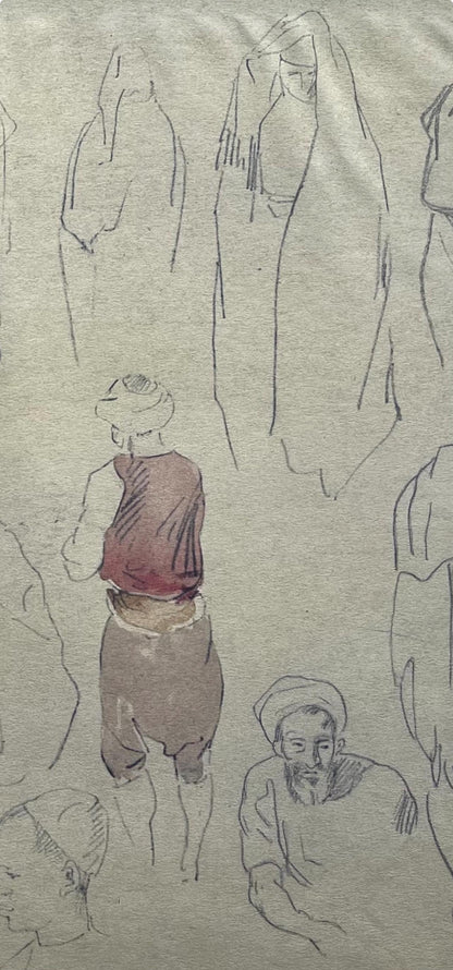 Eugne Delacroix, Composition, Trente Et Un Dessins Et Aquarelles Du Maroc, Lithograph