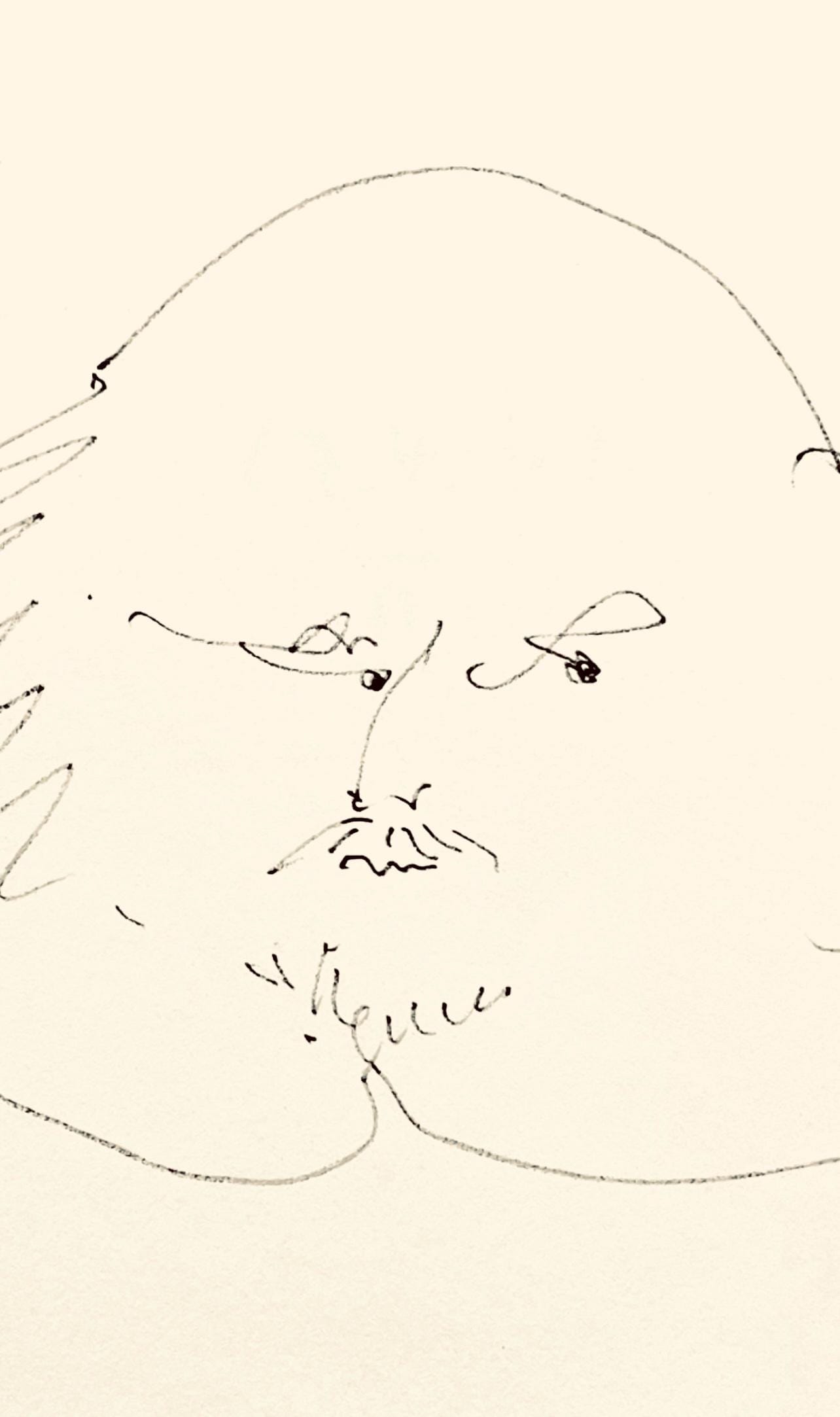 Pablo Picasso, Shakespeare I (Bloch 1197), Picasso-Aragon Shakespeare, Lithograph