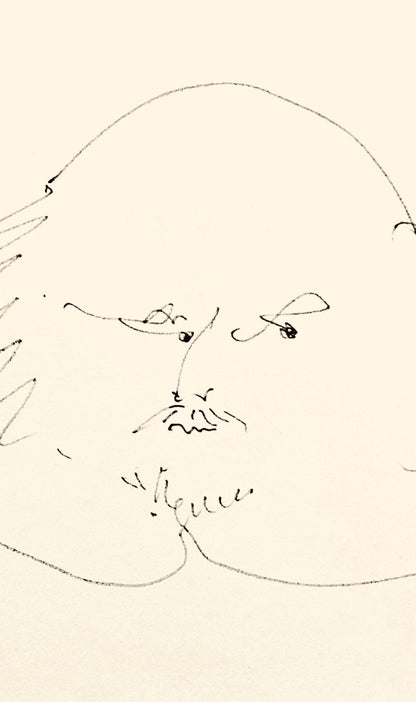Pablo Picasso, Shakespeare I (Bloch 1197), Picasso-Aragon Shakespeare, Lithograph