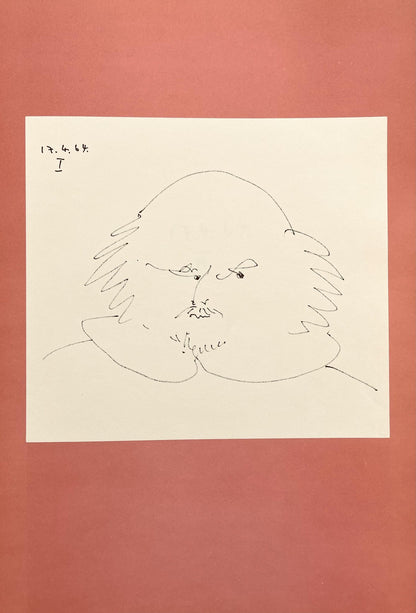 Pablo Picasso, Shakespeare I (Bloch 1197), Picasso-Aragon Shakespeare, Lithograph
