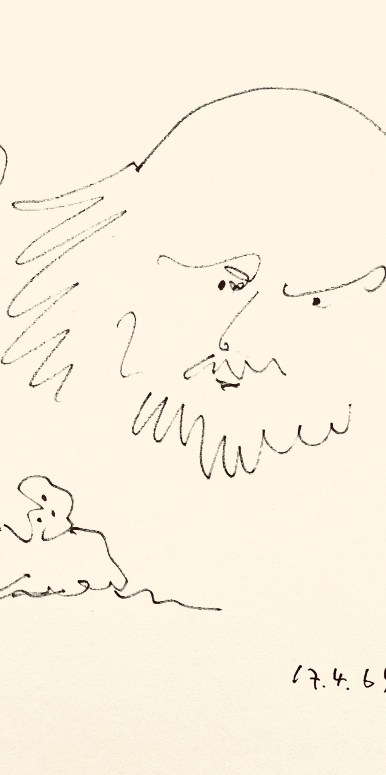 Pablo Picasso, Shakespeare Ii (Bloch 1197), Picasso-Aragon Shakespeare, Lithograph