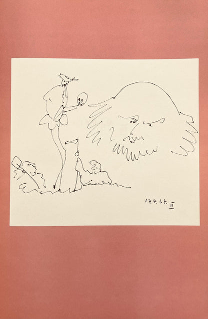 Pablo Picasso, Shakespeare Ii (Bloch 1197), Picasso-Aragon Shakespeare, Lithograph