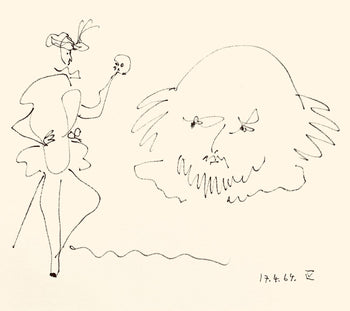 Pablo Picasso, Shakespeare Iv (Bloch 1197), Picasso-Aragon Shakespeare, Lithograph