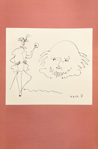 Pablo Picasso, Shakespeare Iv (Bloch 1197), Picasso-Aragon Shakespeare, Lithograph