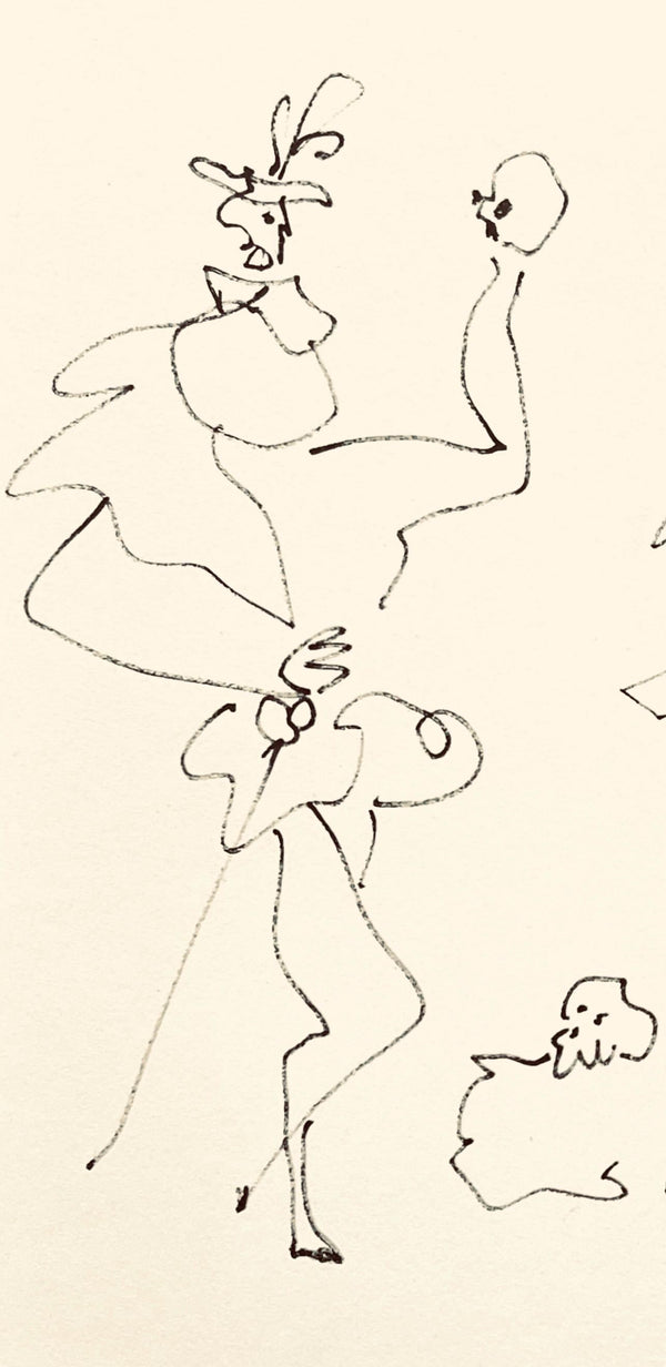 Pablo Picasso, Shakespeare V (Bloch 1197), Picasso-Aragon Shakespeare, Lithograph