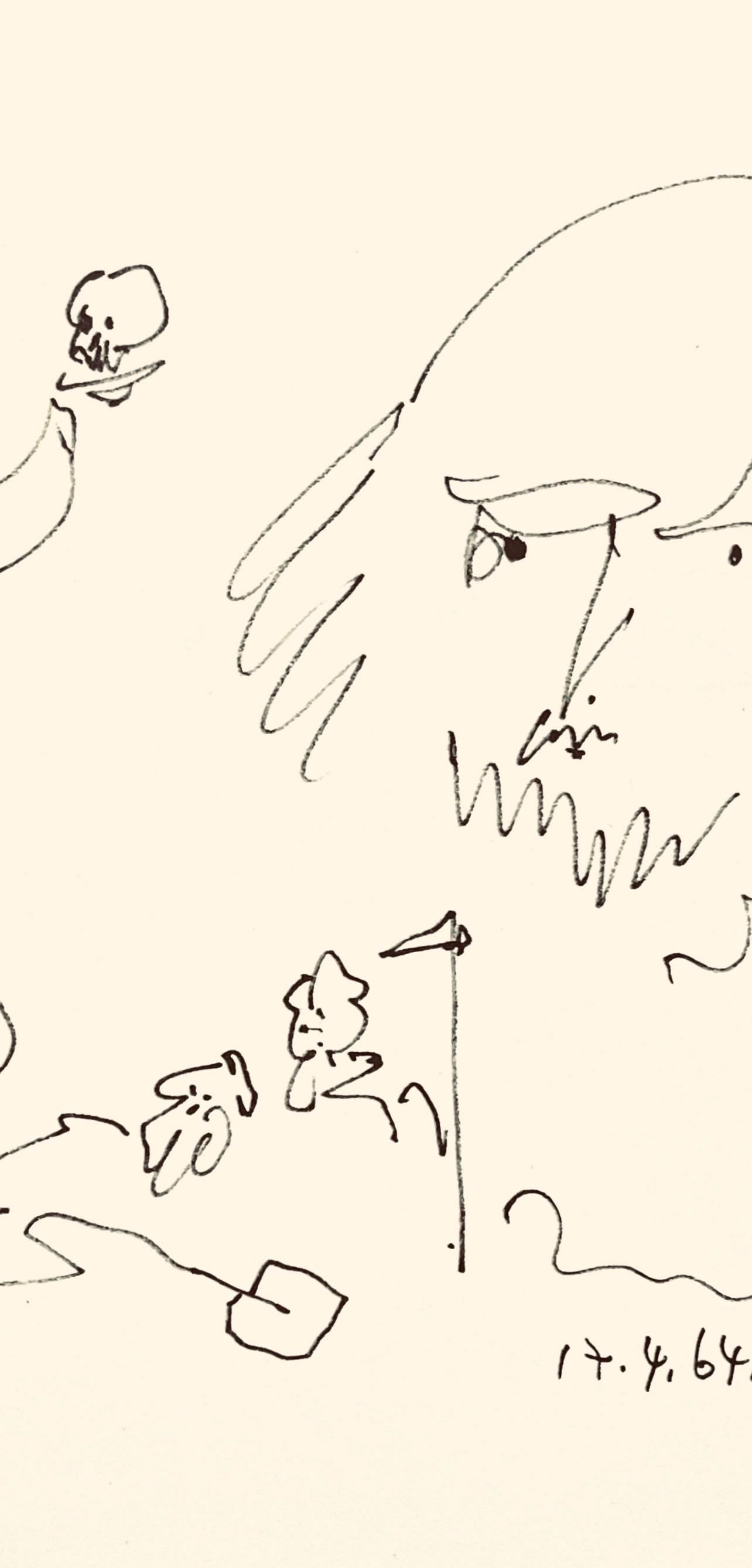 Pablo Picasso, Shakespeare Vii (Bloch 1197), Picasso-Aragon Shakespeare, Lithograph