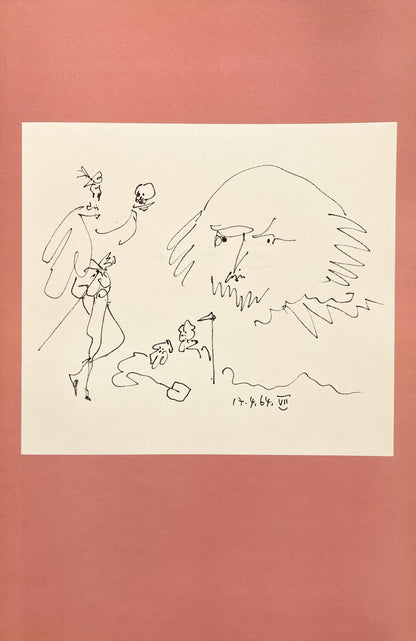 Pablo Picasso, Shakespeare Vii (Bloch 1197), Picasso-Aragon Shakespeare, Lithograph