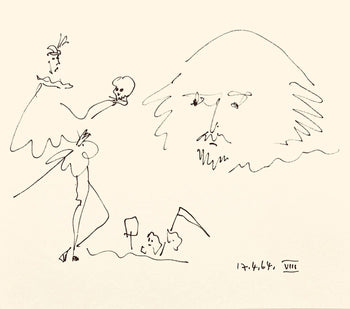 Pablo Picasso, Shakespeare Viii (Bloch 1197), Picasso-Aragon Shakespeare, Lithograph