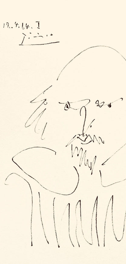 Pablo Picasso, Shakespeare X (Bloch 1197), Picasso-Aragon Shakespeare, Lithograph