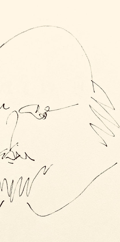 Pablo Picasso, Shakespeare Xi (Bloch 1197), Picasso-Aragon Shakespeare, Lithograph