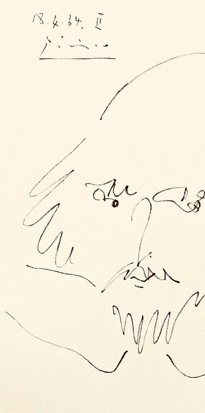 Pablo Picasso, Shakespeare Xi (Bloch 1197), Picasso-Aragon Shakespeare, Lithograph