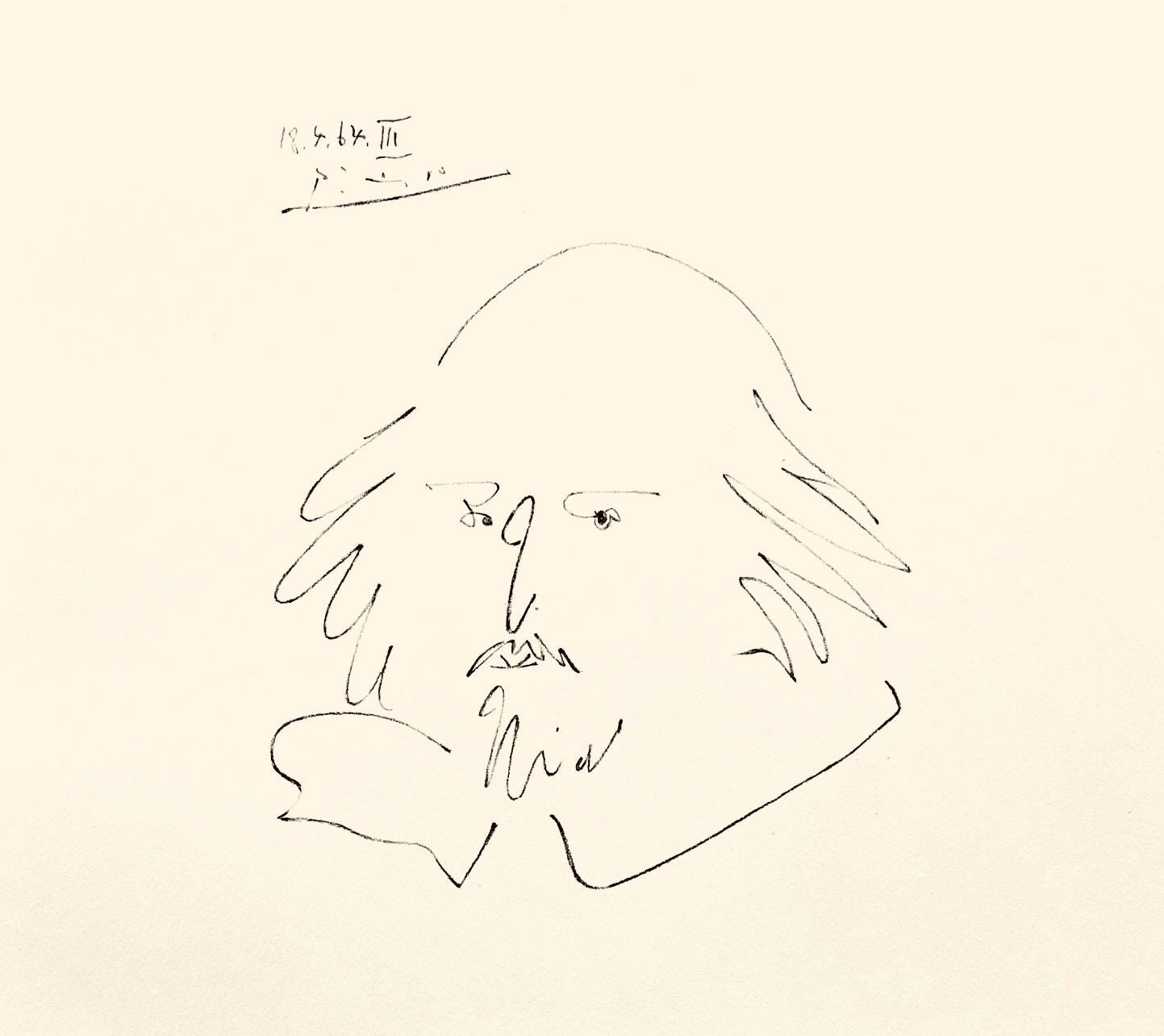 Pablo Picasso, Shakespeare Xii (Bloch 1197), Picasso-Aragon Shakespeare, Lithograph