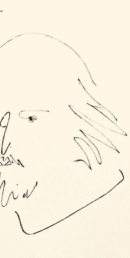Pablo Picasso, Shakespeare Xii (Bloch 1197), Picasso-Aragon Shakespeare, Lithograph