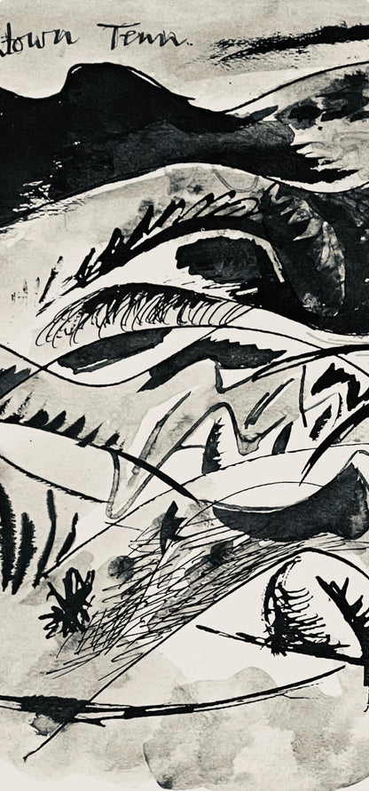 Abraham Rattner, Ducktown, Tennessee, Lithograph