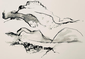 Abraham Rattner, Page From Travel Notebook, Lithograph