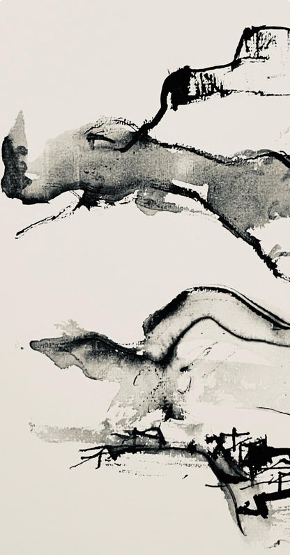 Abraham Rattner, Page From Travel Notebook, Lithograph