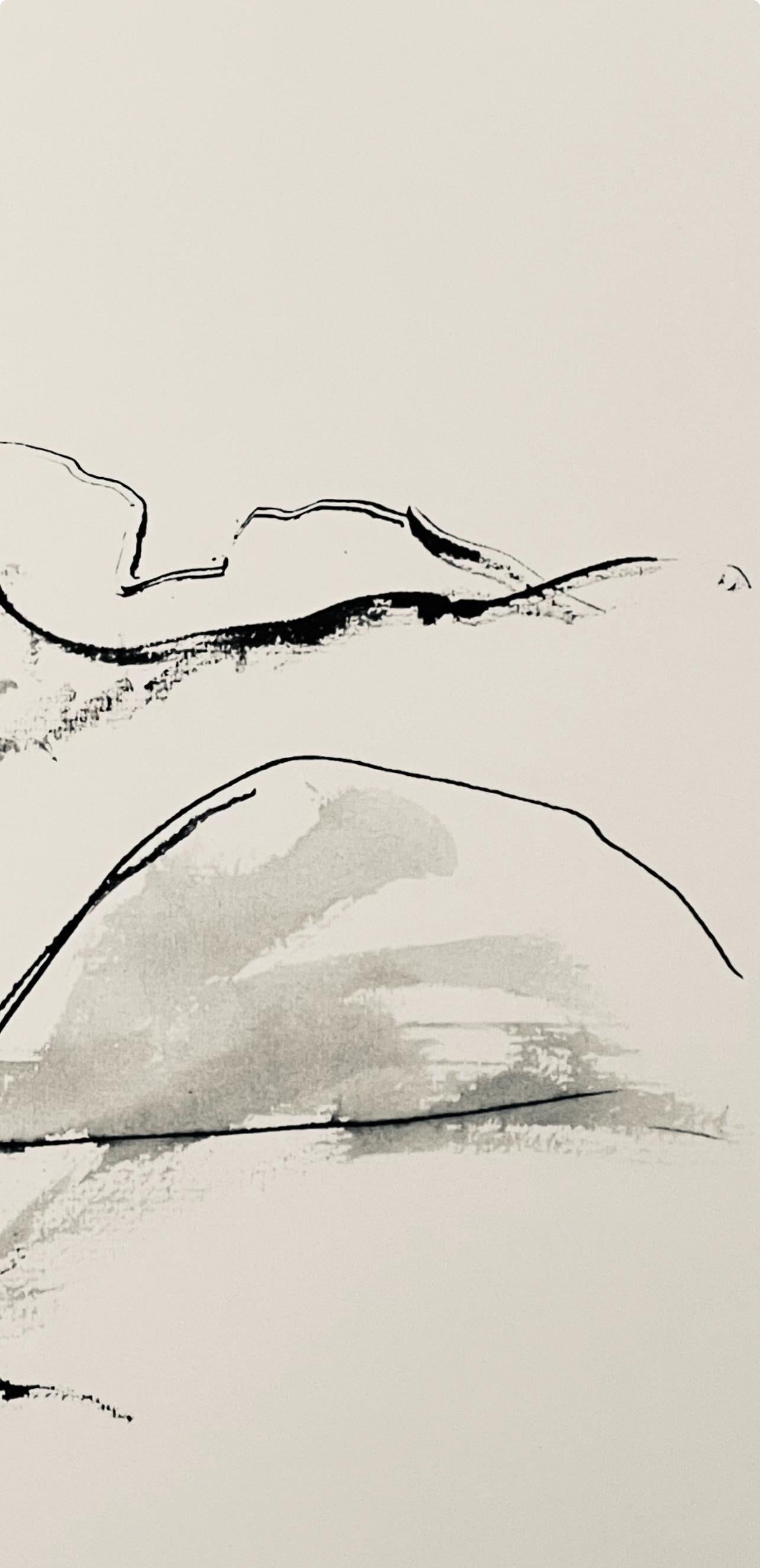 Abraham Rattner, Page From Travel Notebook, Lithograph