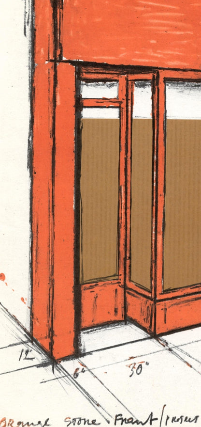 Christo And Jeanne-Claude, Composition, Ediciones Polgrafa, Redfern Gallery, Lithograph