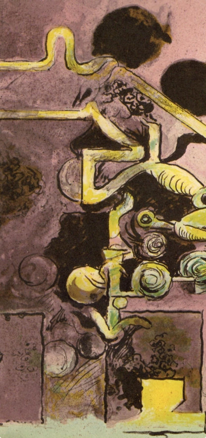 Graham Sutherland, Composition, Ediciones Polgrafa, Redfern Gallery, Lithograph