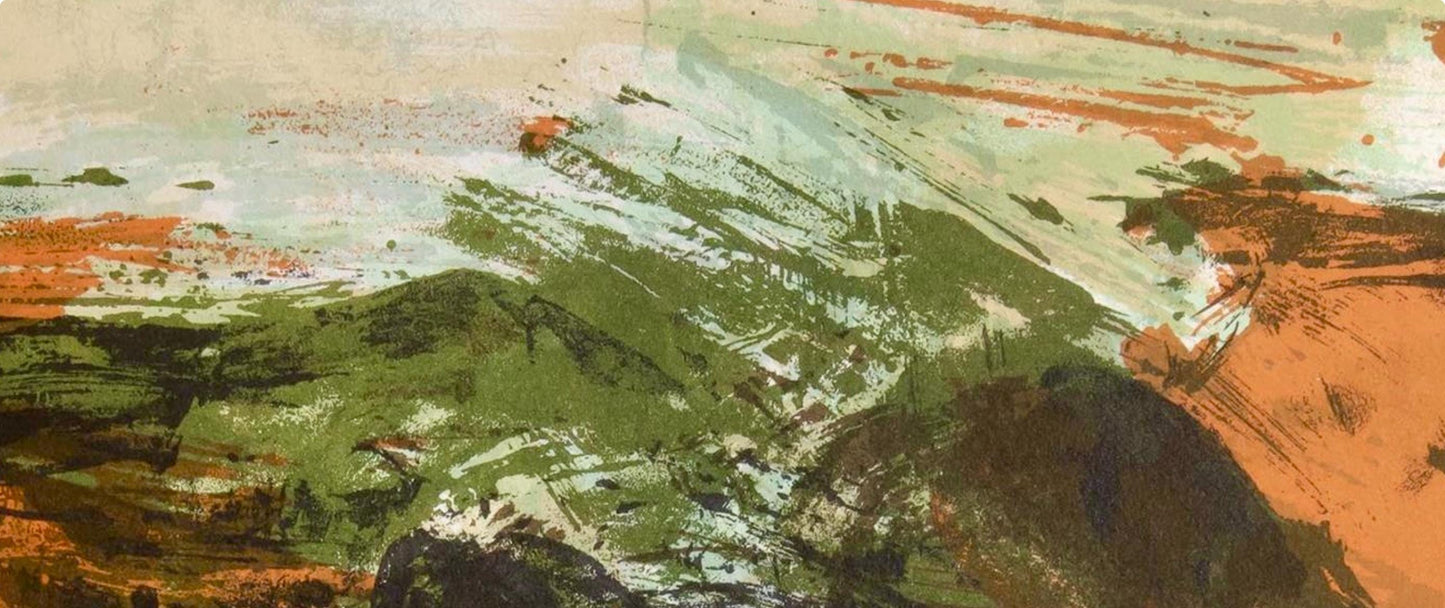 Zao Wou-Ki ???, Composition, Ediciones Polgrafa, Redfern Gallery, Lithograph