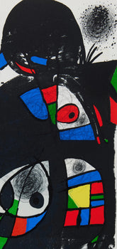 Joan Mir, Composition (Cramer 1080), San Lazzaro Et Ses Amis, Xxe Sicle, Lithograph