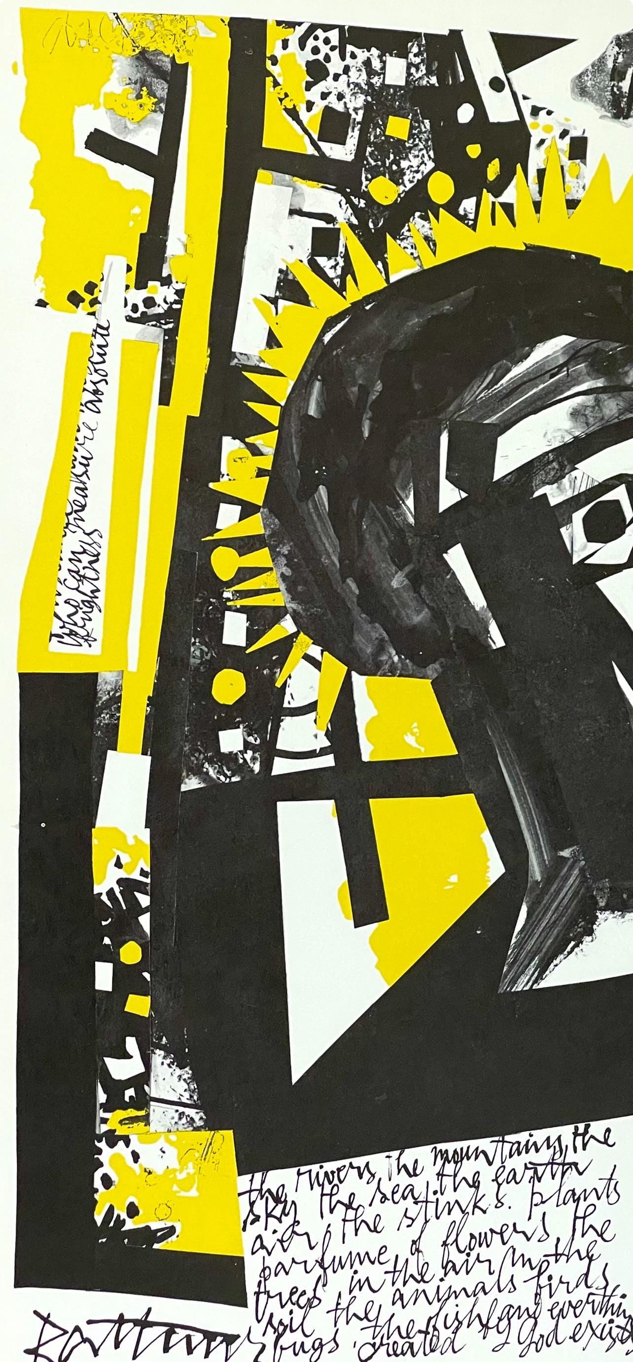 Abraham Rattner, Head Of A Prophet, Lithograph